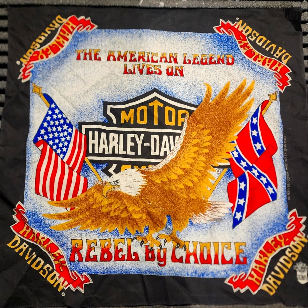 Like new vintage Harley-Davidson bandana